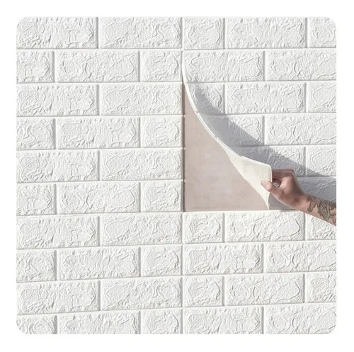 Adhesivo Decorativo para Pared 3D (Ladrillo)